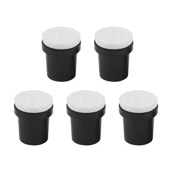 Sandblaster Nozzles 5 Pcs For 5 Gallon Sandblasting Tanks, Ceramic Lined With Black Plastic Jacket, 2-3.5 Mm Hole Diameter(2mm)