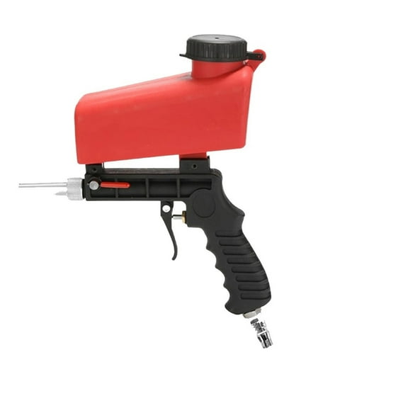 Sandblasting Gun Sand Blaster Adjustable Sand Blasting Machine Small Portable Handheld Pneumatic Blasting Gun ,Easy to Clean