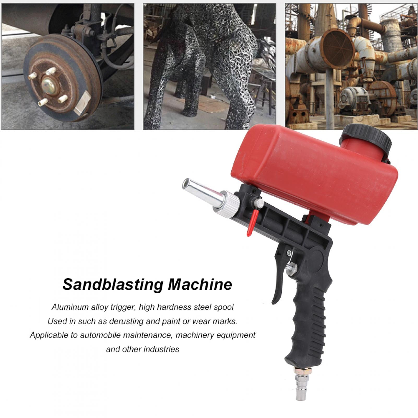 Sandblasting Machine, Comfortable Grip Pneumatic Sandblasting Speed