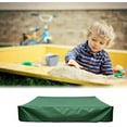 thumbnail image 1 of Sandbox Cover Large Drawstring Square Shape Fire Pit Lid Toy Indoor Outdoor Oxford Cloth Home Garden Sandpool Protection Nylon Playhouse, 1 of 7