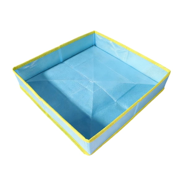 Sandbox Tray Polyester Sandbox Reusable Children's Tray Blue 55 65 75 85 Cm 12er Pack 60 X 60cm