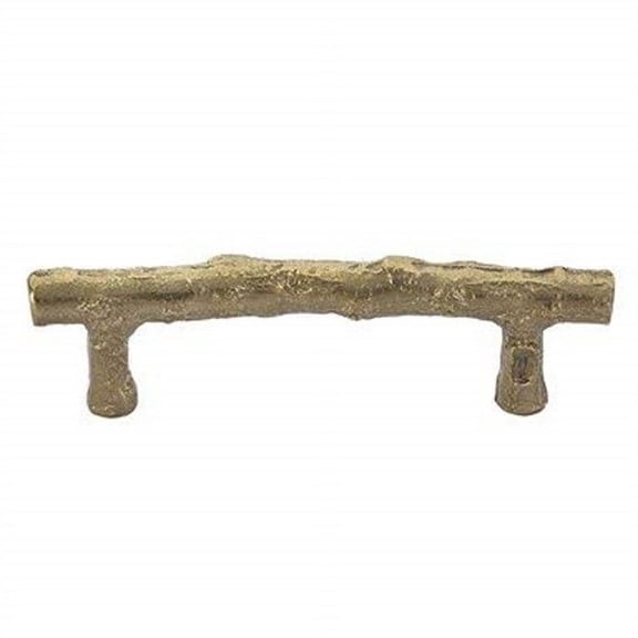 Sandcast Bronze Twig Pull, 6" C-C, TWB