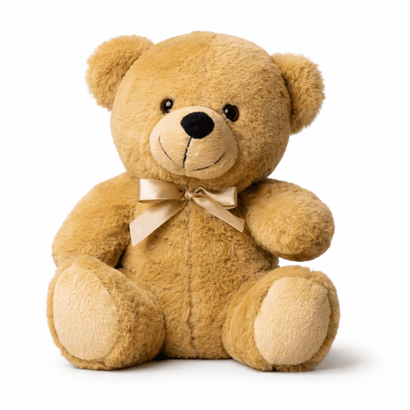 Sandcastle Beige 9 Inch Teddy Bear Plush Colorama Plus+ Stuffed Animal Soft Toy