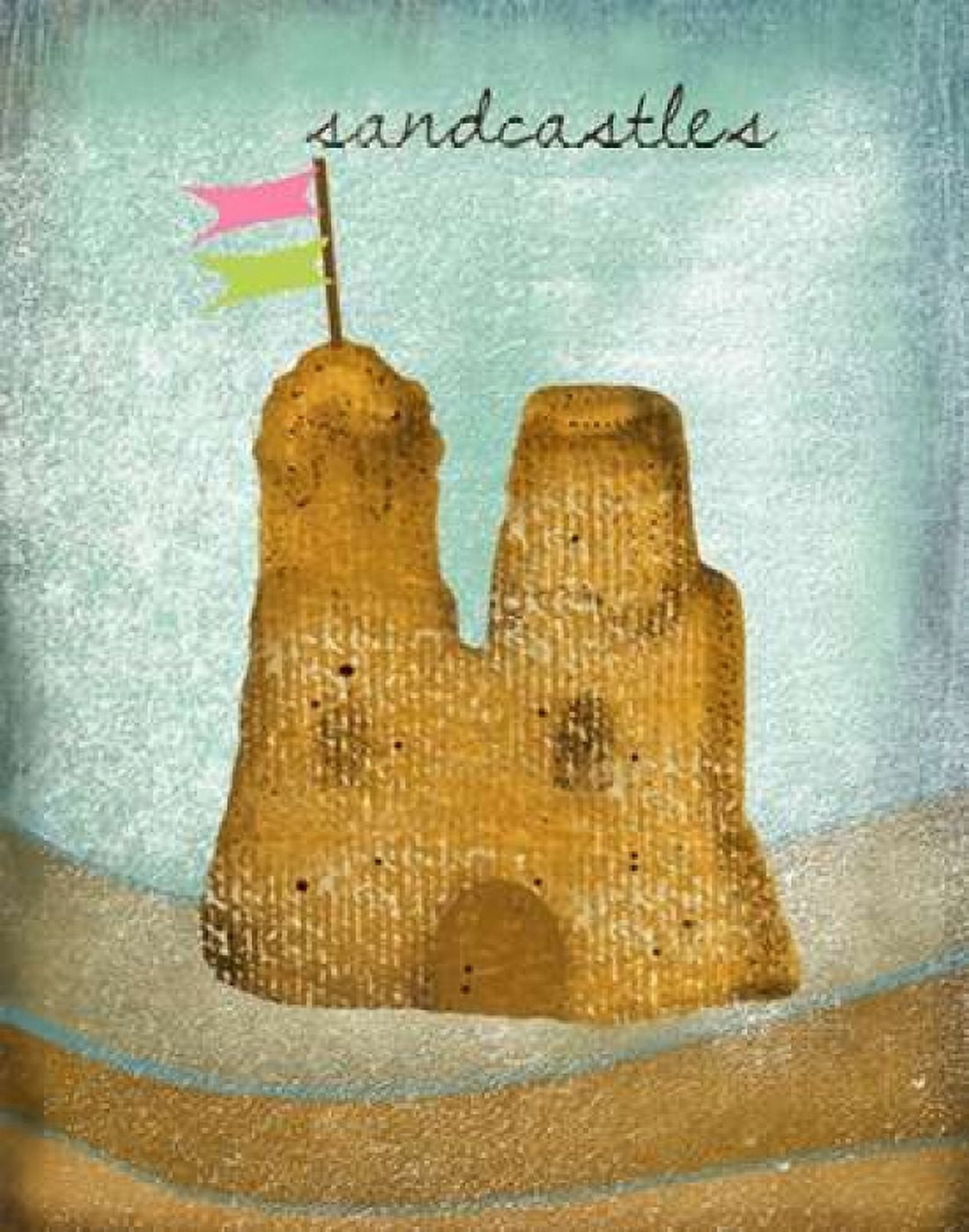Sandcastles Canvas Art - Beth Albert (22 x 28)