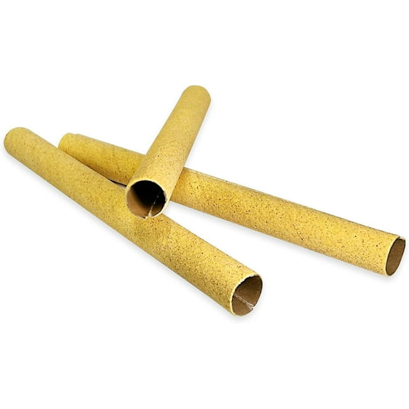 Sanded Perch Covers for Parakeets, Lovebirds, Parrotlets, Finches, Canaries, Large Perch Covers 3/4" Diameter X 9" Long, 3-Pack