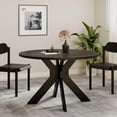 thumbnail image 1 of Sandee Dining Table, Round, Black, 1 of 9