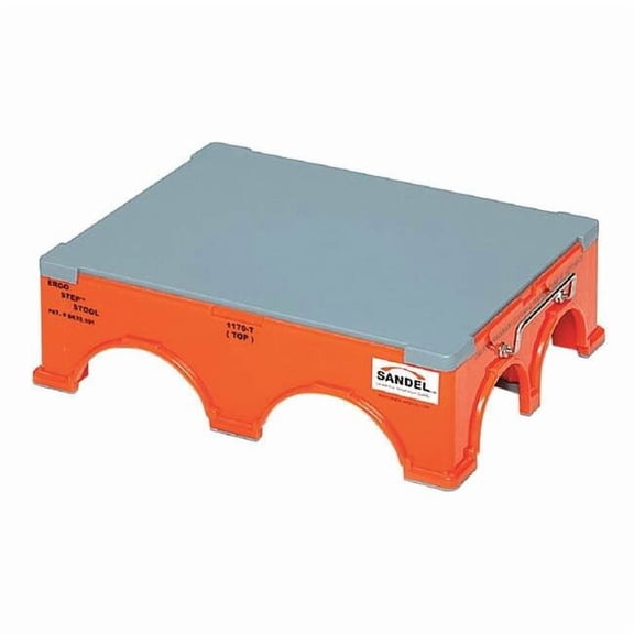 Sandel Step Stand Kit,Orange,Plastic,PK4 1170-T
