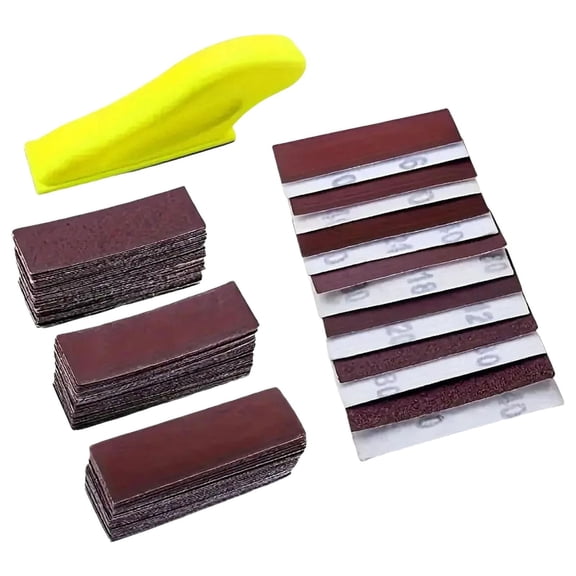 Sander Detail Finger Sander For DIY Crafts Narrow Polishing Red