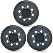 Sander Pad for Dewalt, 3 Pack 5" 8 Hole Hook and Loop Orbital Sander Pad Replacement for DeWalt DWE6421 6421K DWE6423 6423K DCW210B 4 Screw Holes Sanding Part for DeWalt DWE64233 & N329079