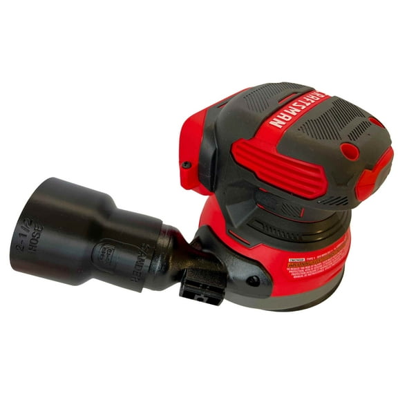Sander Vacuum Adapter for CRAFTSMAN 5" Random Orbit Sander CMCW220 CMCW220B - Shop Vac Attachment for Dust Collection Reducer by 1058Designs (2-1/2")