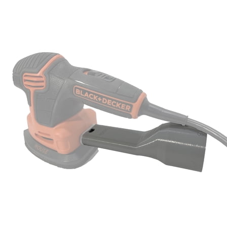 Sander Vacuum Hose Adapter for BLACK+DECKER Mouse Detail Sander BDEMS600 BDEMS200C BDCRO20C CMEW210 Vac Dust Reducer Collector by 1058Designs  (1-7/8 inch)