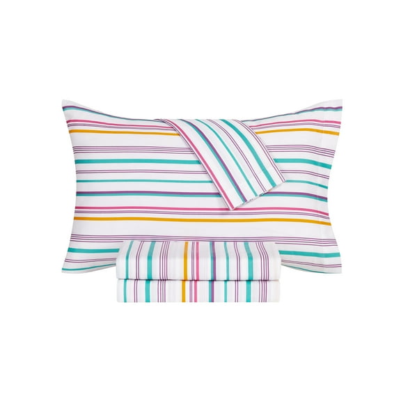 Sanders Cortez 3 Piece Twin Sheet Set, Multi Colored