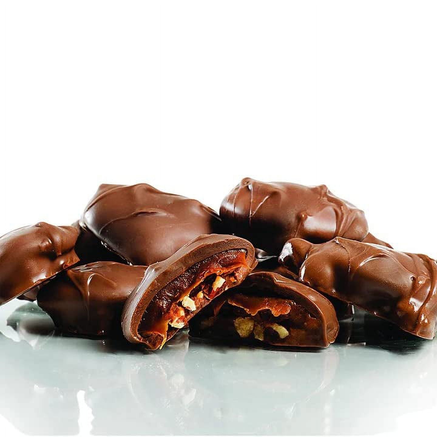 Sanders Milk Chocolate Sea Salt Caramel Pecan Clusters 18 oz Tub
