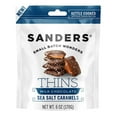 thumbnail image 1 of Sanders Milk Chocolate Sea Salt Caramel Thins, 6 Ounce, 1 of 6