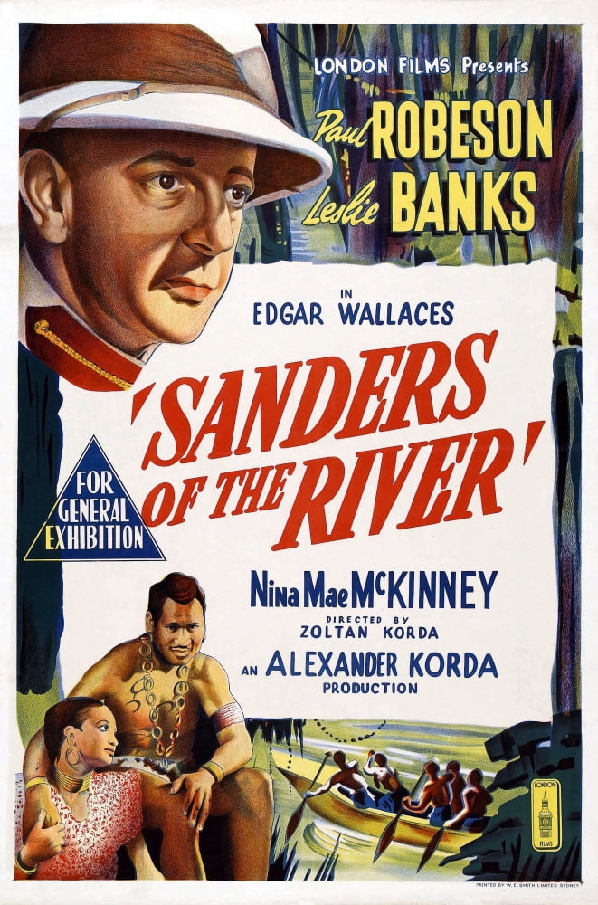Sanders Of The River Canvas Art -  (11 x 17)