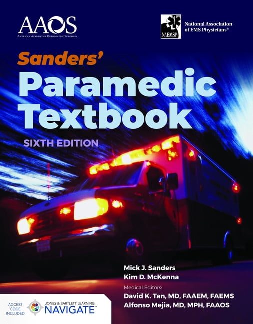 Sanders' Paramedic Textbook with Navigate Advantage Access, (Paperback) deal from Walmart