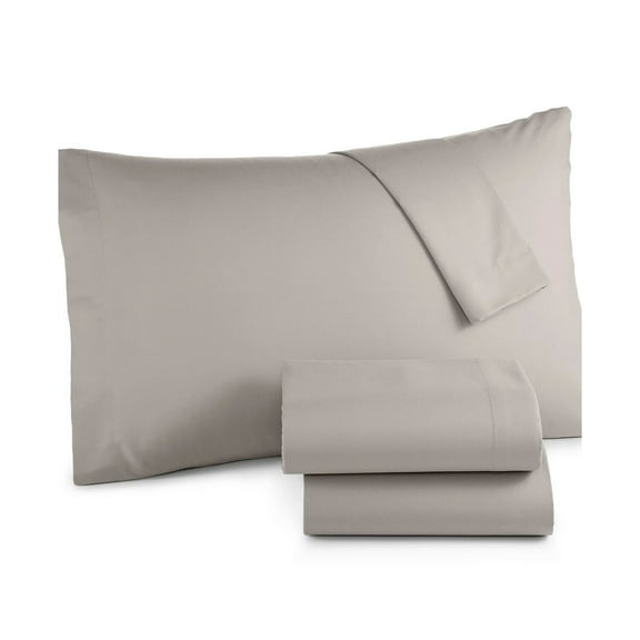 Sanders Sander Home Fashion 3 Piece Printed Microfiber Sheet Set, Chevron Gray, Twin XL