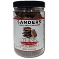 thumbnail image 1 of Sanders Small Batch Dark Chocolate Sea Salt Caramel Thins | 18 Ounce Jar | Pack of 2, 1 of 5