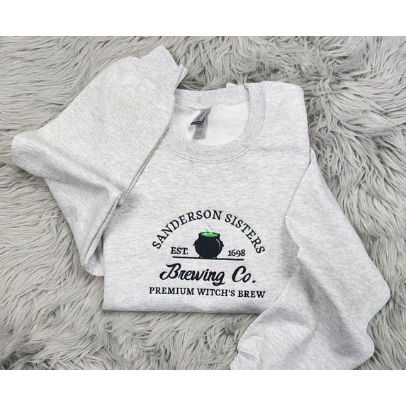 Sanderson Sisters Embroidered Crewneck