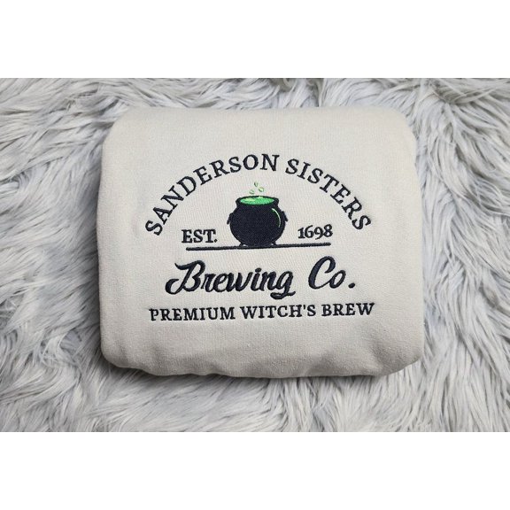 Sanderson Sisters Embroidered Crewneck