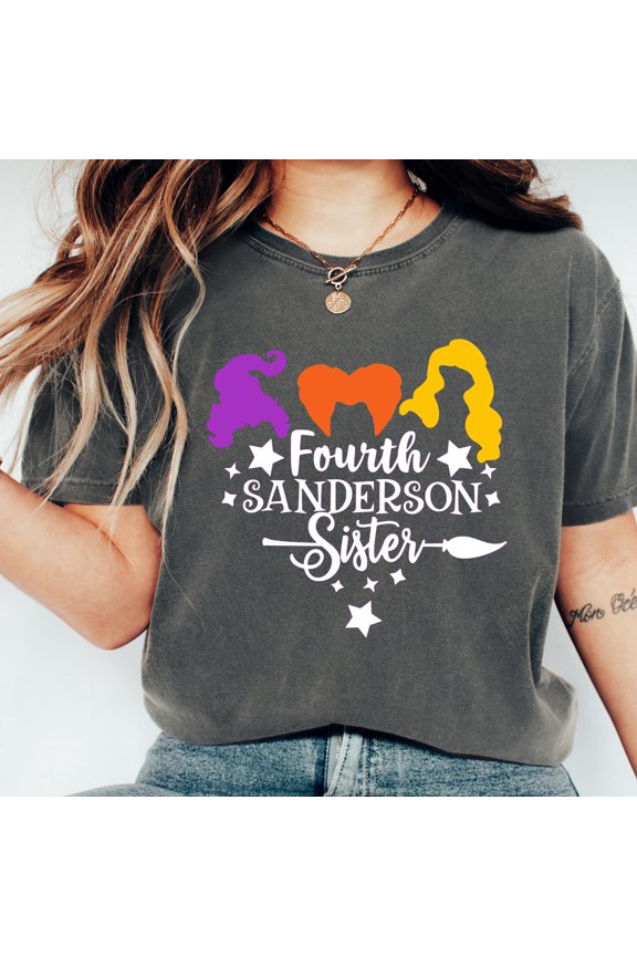 Sanderson Sisters Shirt Fourth Sanderson Sister Shirt Retro Halloween Witches Shirt Witch