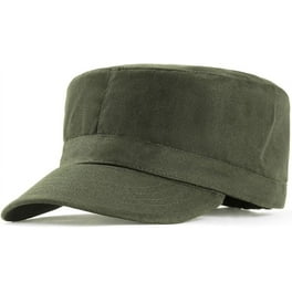 DT605 District Mens Infantry Cap Distressed Military Hat