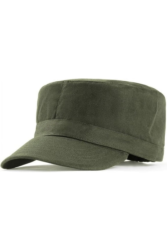 Military Hat, Army Hat, Conductor Hat, Military Cap, Army Cap, Cadet Hat, Cadet Cap, Patrol Cap,Painters Hat for Men