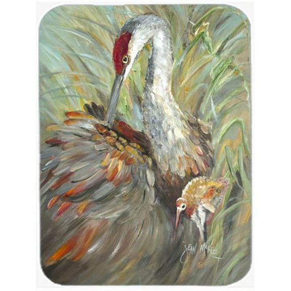 Sandhill Crane With Baby Mouse Pad, Hot Pad & Trivet