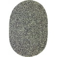 thumbnail image 1 of Sandi 10 x 13 ft. Tweed Indoor-Outdoor Oval Braided Rug, Graphite, 1 of 1