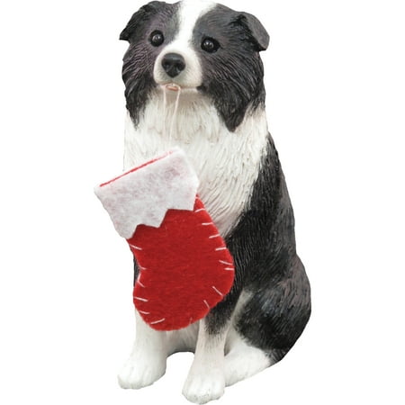 Sandicast Collie Christmas Figurine