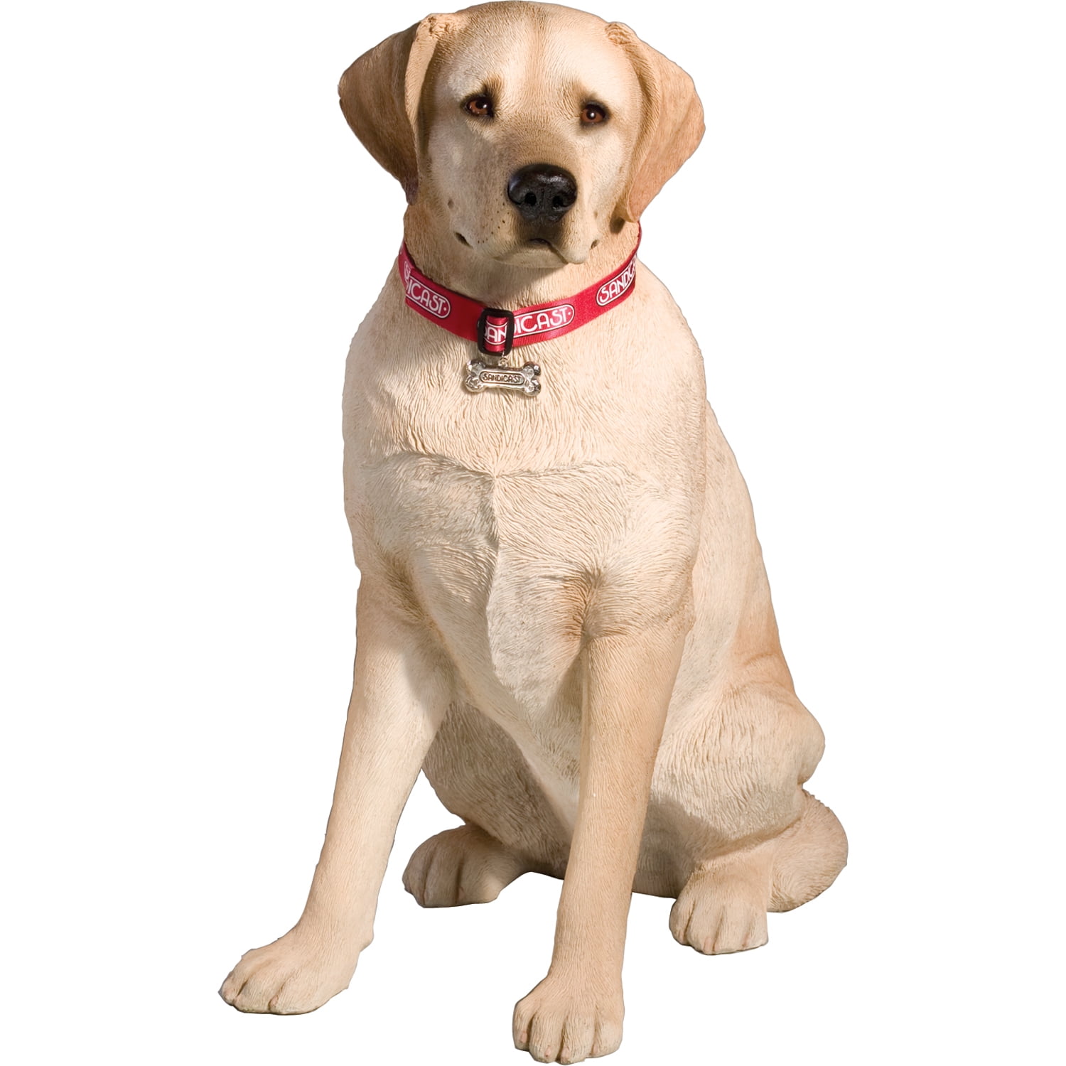 Sandicast Life Size Large Yellow Labrador Retriever Sculpture