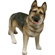 Sandicast Mid Size Standing German Shepherd Dog Sculpture