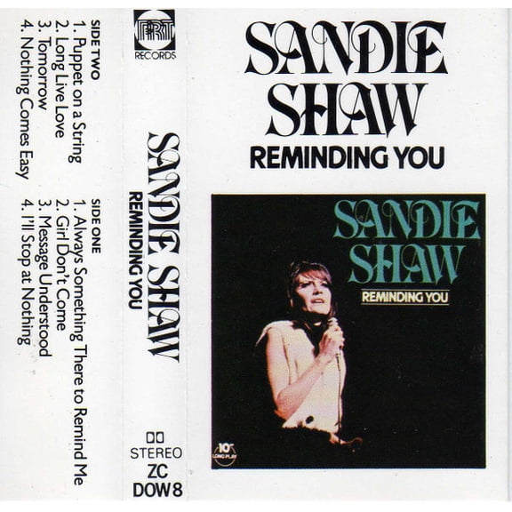 Sandie Shaw Reminding You (Cassette)