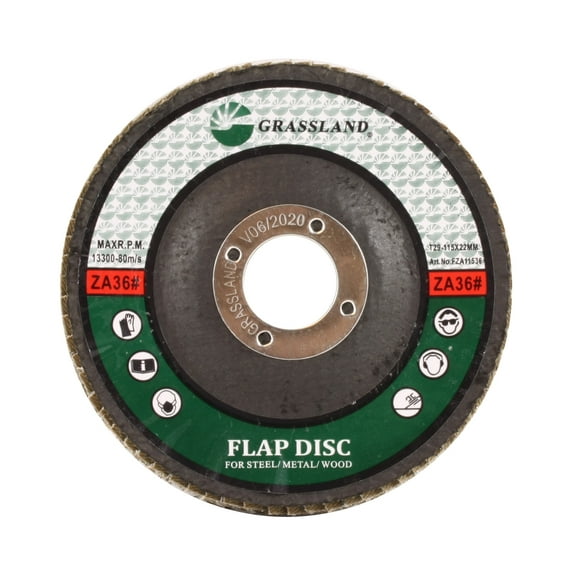 Sanding Disc, Zirconium Flap Disc, Grinding Wheel 4-1/2" x 7/8" 36 Grit - T29 - (25 PACK)