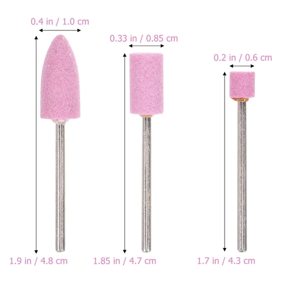 Sanding Drill Bit 15pcs Grinding Stone Set Sanding Drill Bits Rotary Tool Grinding Stones Bits
