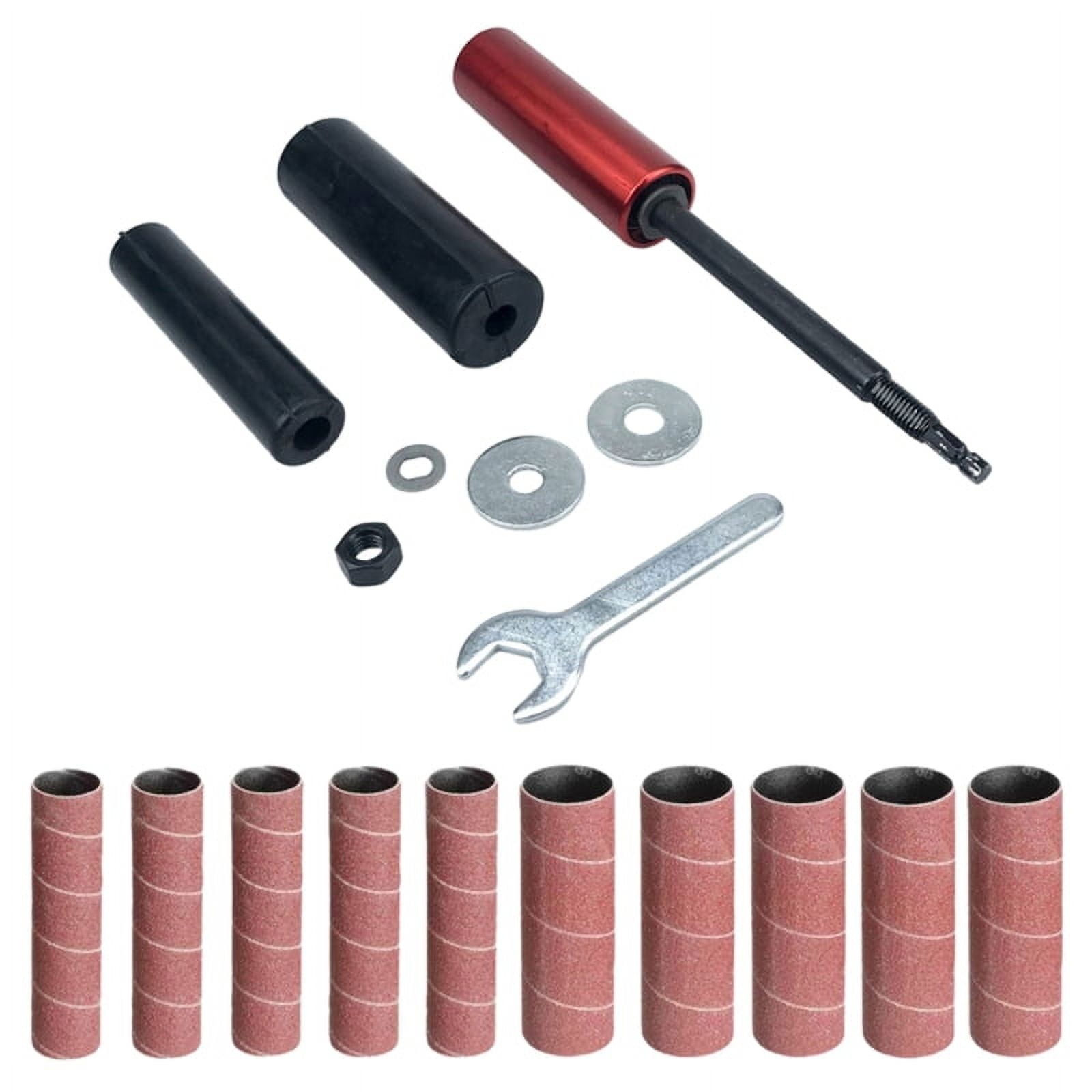 Sanding Drums Kits Drum Sander for Drill Sanding Band Sleeves and Drum