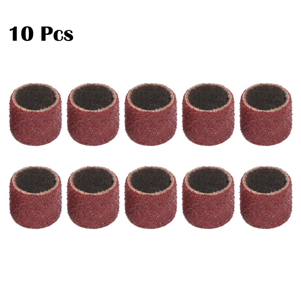 Sanding Drum Kit, TSV Drum Sander Set, 240pcs Sanding Band Sleeves and 12pcs Drum Mandrels Compatible with Dremel Rotary Tool 1/2Inch, 3/8Inch, 1/