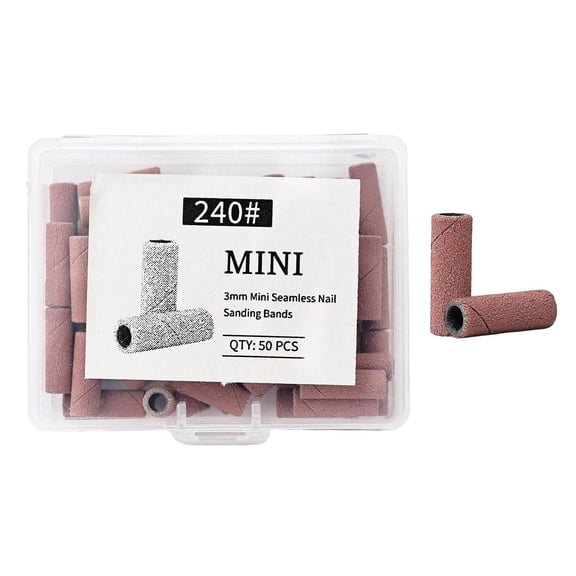 Sanding Rings for Precise Nails Edges Work Including Buffing and Shaping in Narrow Areas for Users