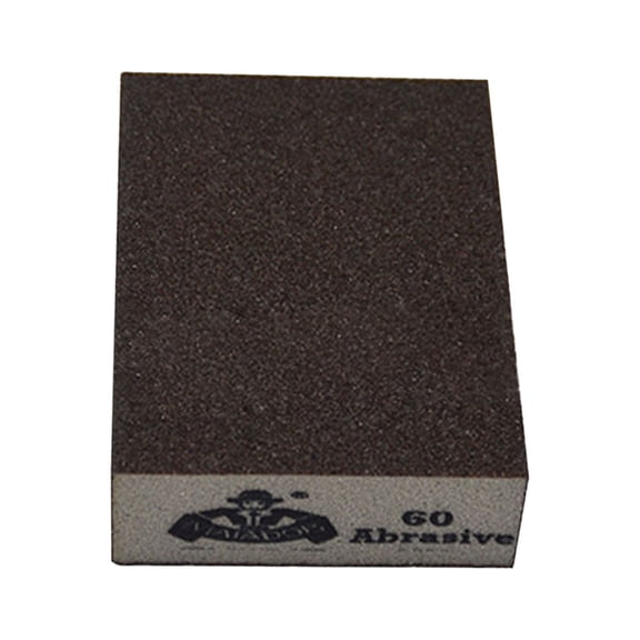 Sanding Sponge Blocks, Hand Sanding Sponge for Furniture, 2.7 × 3.9 × 1Inch Washable Reusable Abrasive Sand Sponges, Durable Sandpaper Sponge Block for Rust Removal and Polishing,60-grit