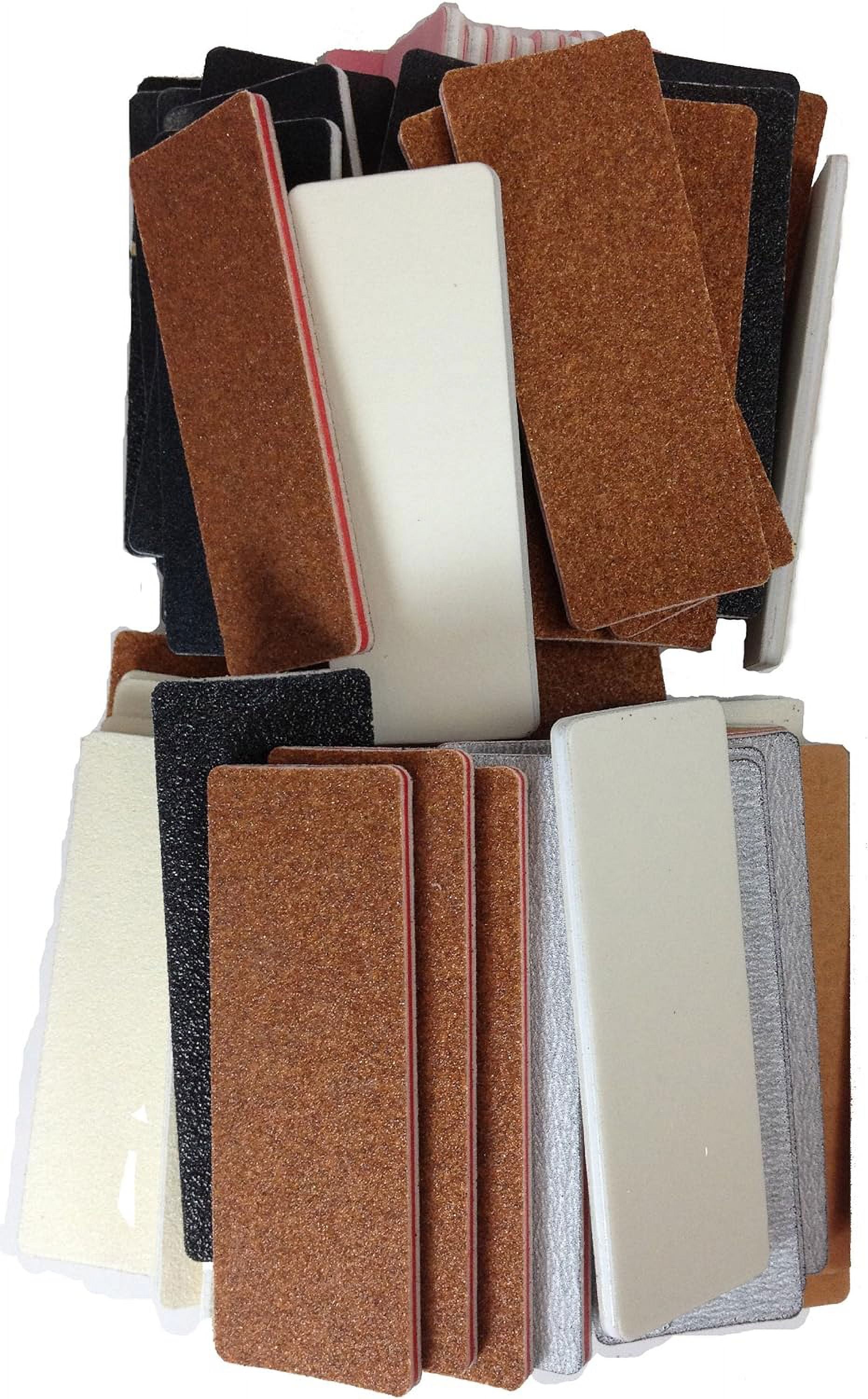 Sanding Squares, Bucket of 75 Assorted Grits and Colors