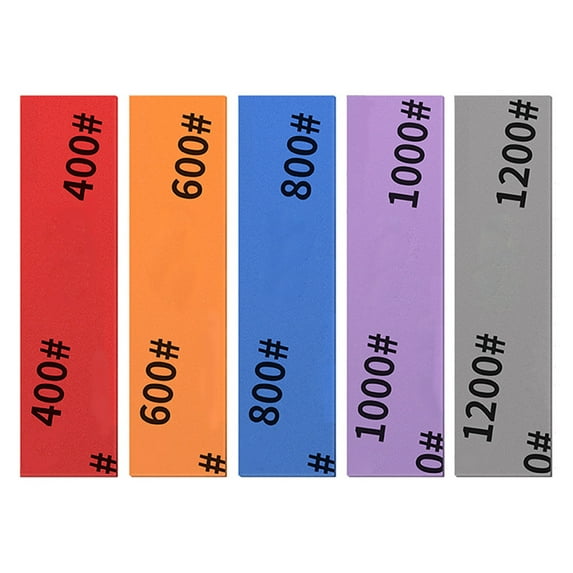 Sanding Sticks Ergonomic Model Sanding Sponge for Fine Detail Comfortable Polishing Tool #400/#600/#800/ #1000/#1200
