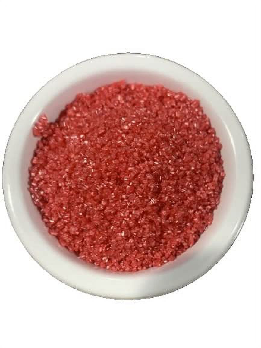 Sanding Sugar Naturally Colo Medium Crystal Decorating Sugar, Cakes