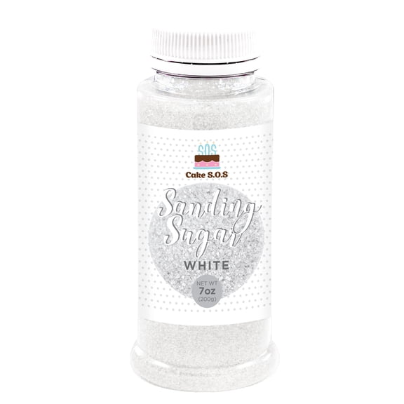 Sanding Sugar White 7 oz