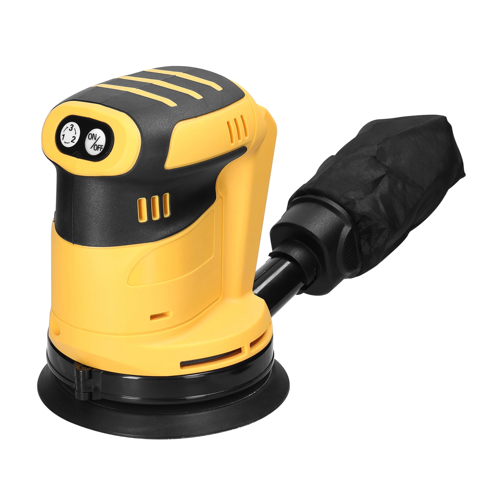 Sanding machine,Rusuo Metal Wood Car Metal 3 Sander 20v Battery Polisher Sander Wood Metal Brush Motor Speed Adjustable Orbital Sander 125mm Metal 125mm Car Rusuo