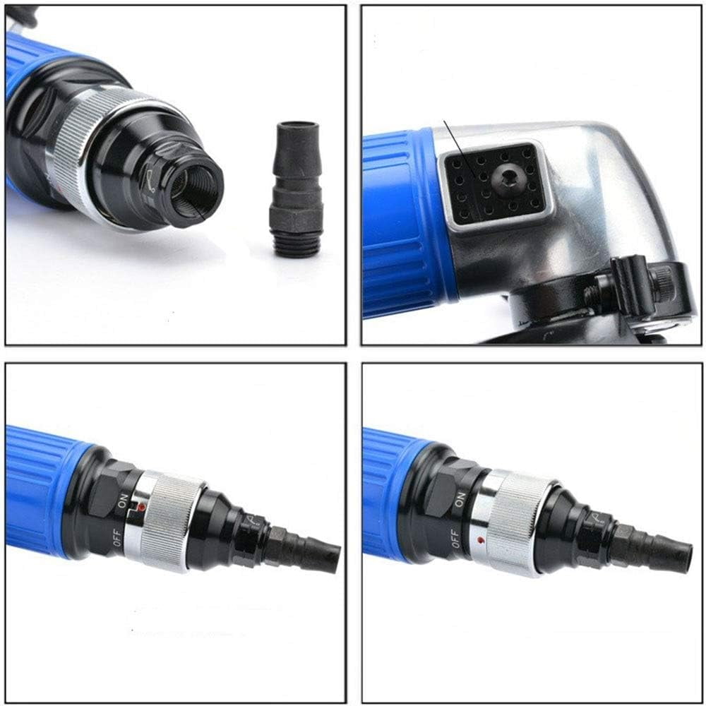 Sanding tools for resin Knob Type 5-inch Pneumatic Angle Grinder, Hand-held 125mm Pneumatic Grinder punch tool set