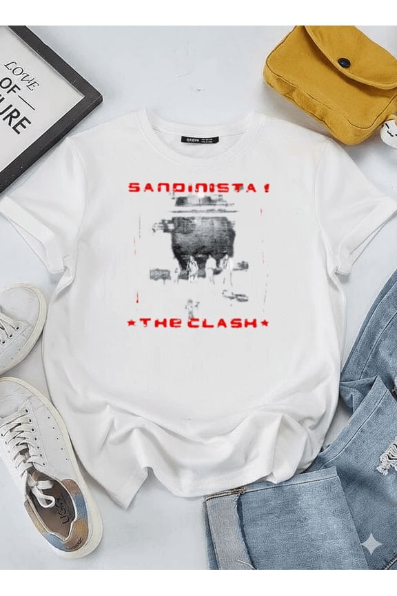 Sandinista!- The Clash’s Ambitious Punk Rock Experiment T-Shirt, S-5XL