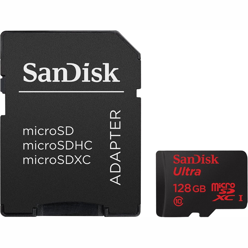 Sandisk Imaging Ultra microSDXC 128GB UHS Class 10 Memory Card w