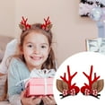 Sandistore Christmas Hair Clips 1 Pair Of Cute Deer Ears Hair