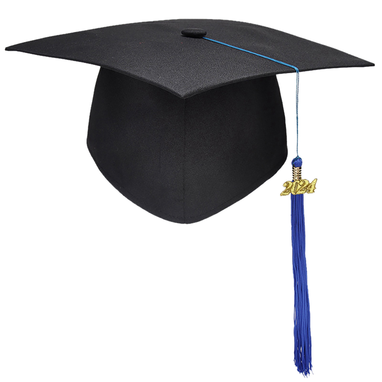 Sandistore French Wool Men 2024 Graduation Hat School With Tassel High