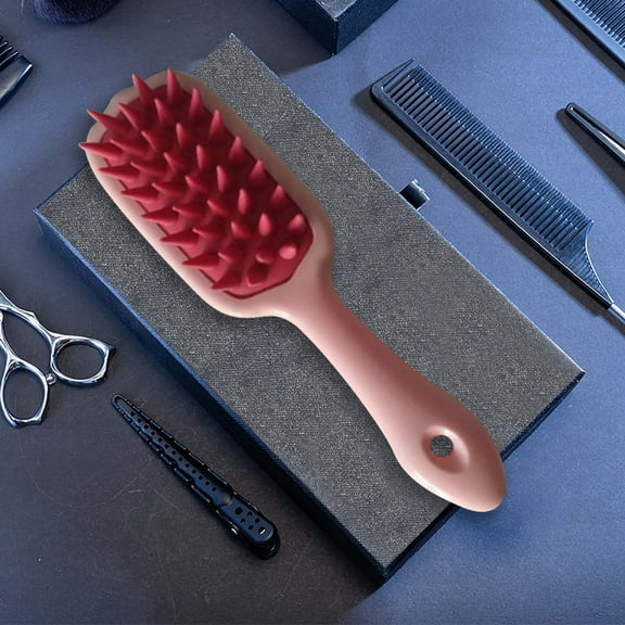 Sandistore Hair Brush A Long Handled Shampoo Brush For Home Scalp Massage And Deep Cleansing Ans Curl Defining